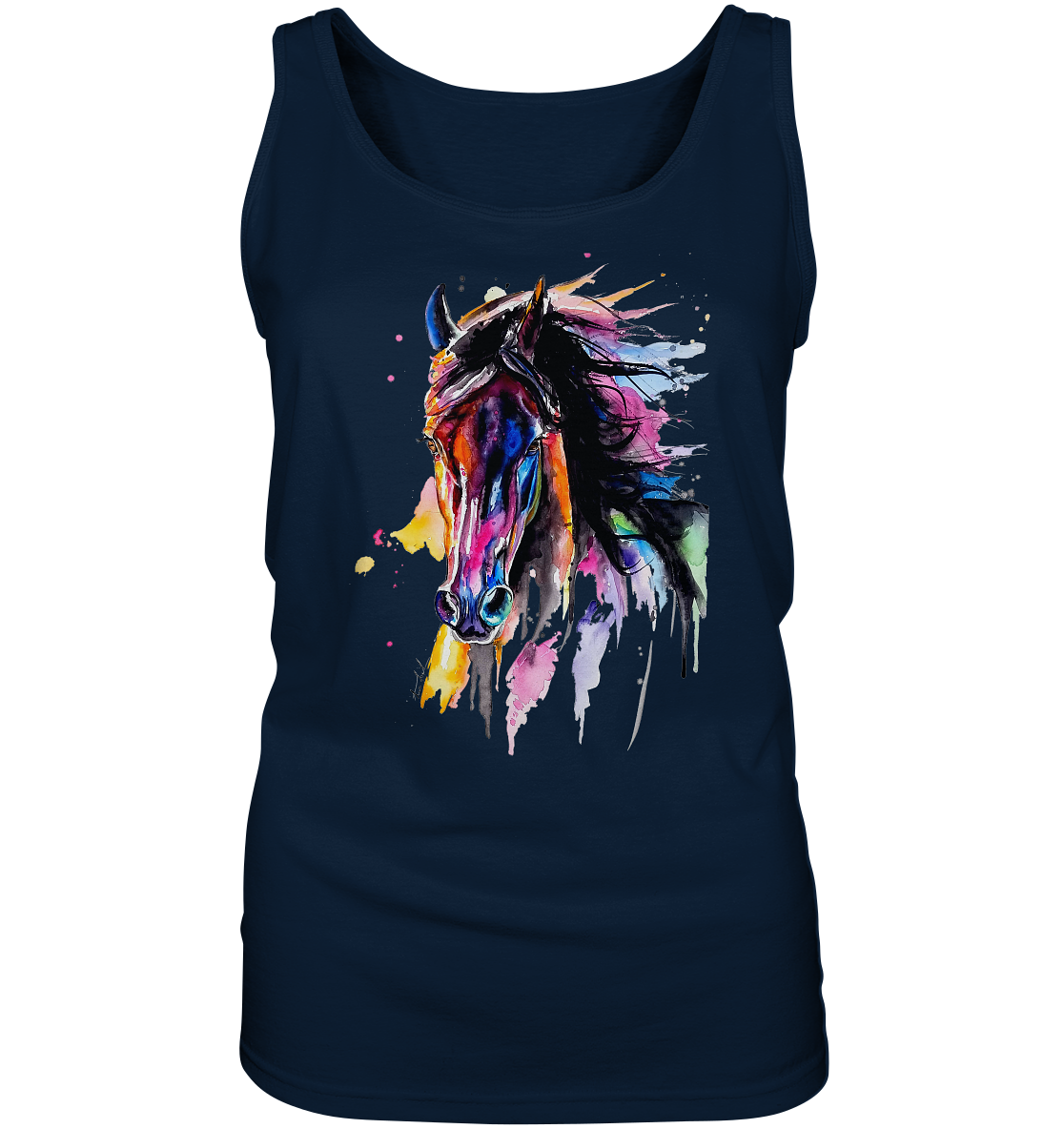 Schwarzes Pferd - Ladies Tank-Top