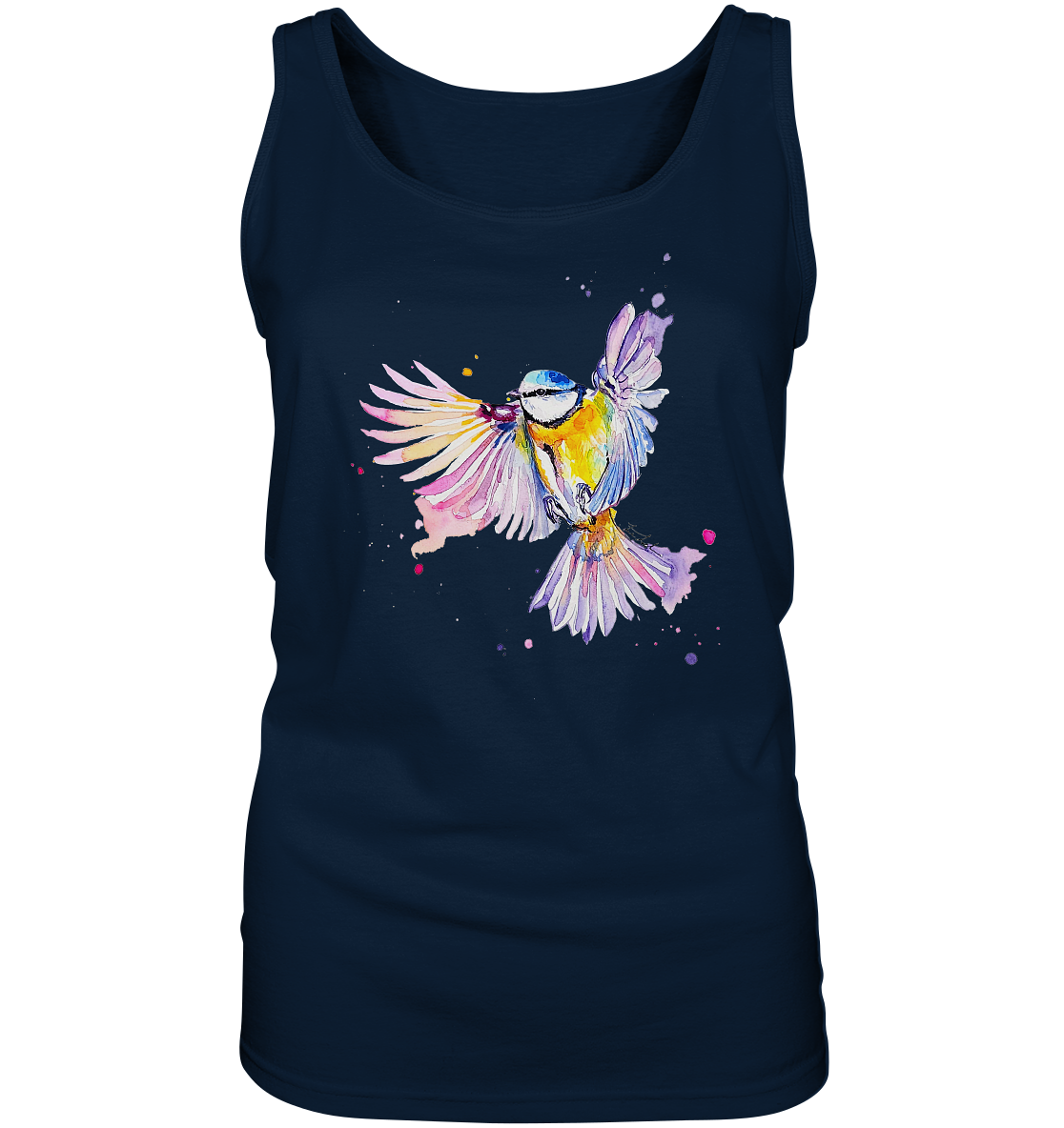 Motiv Blaumeise - Ladies Tank-Top