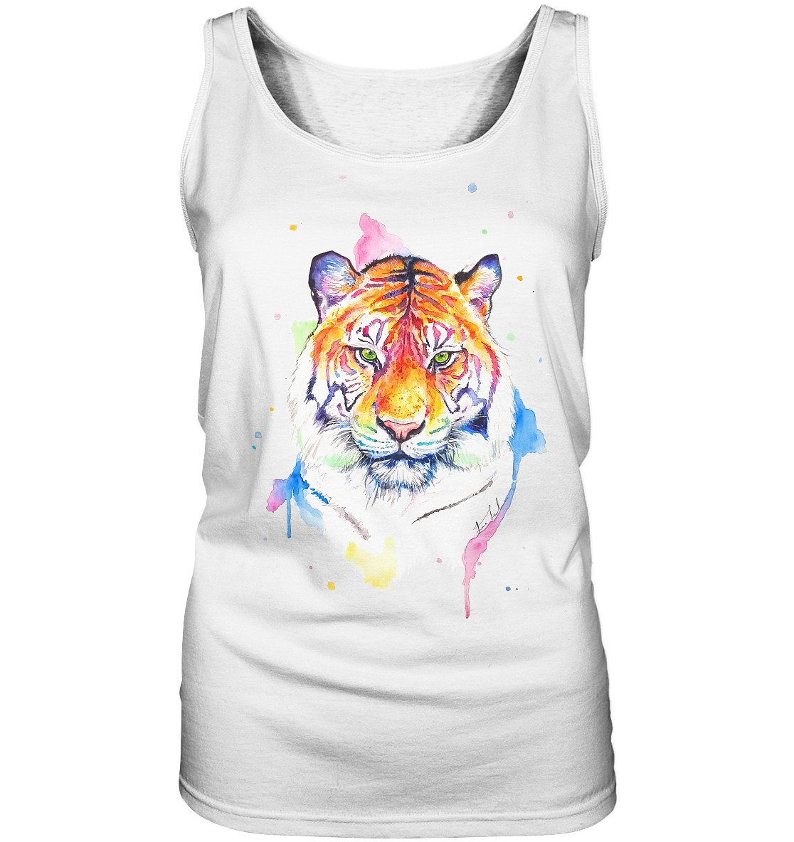 Bunter Tiger - Ladies Tank-Top