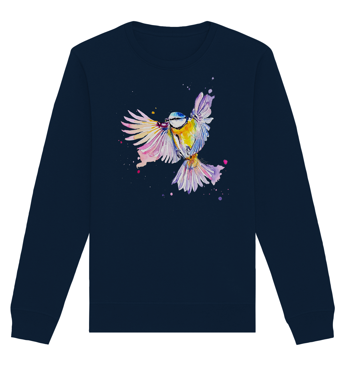 Motiv Blaumeise - Organic Basic Unisex Sweatshirt