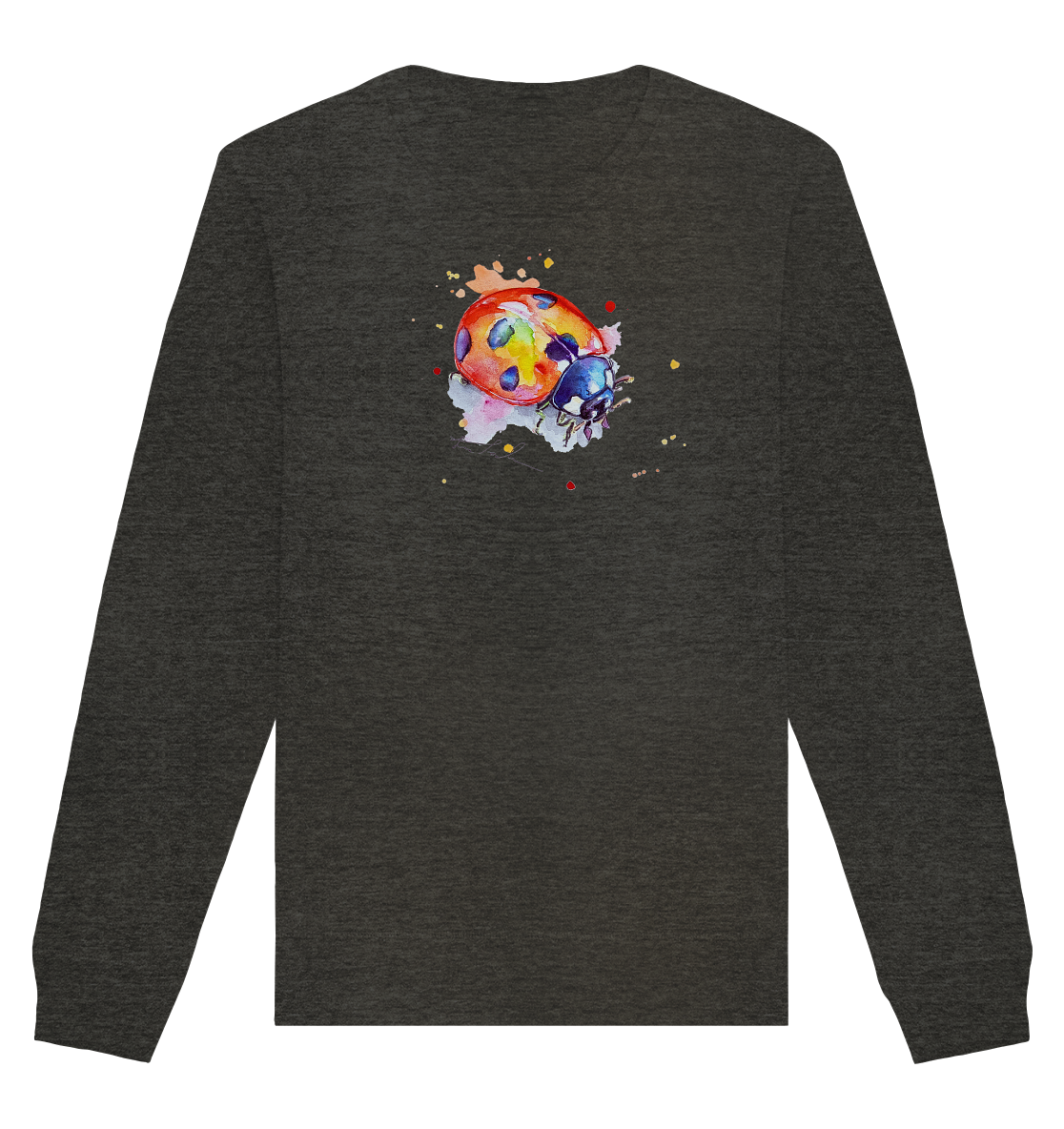 Bunter Marienkäfer - Organic Basic Unisex Sweatshirt