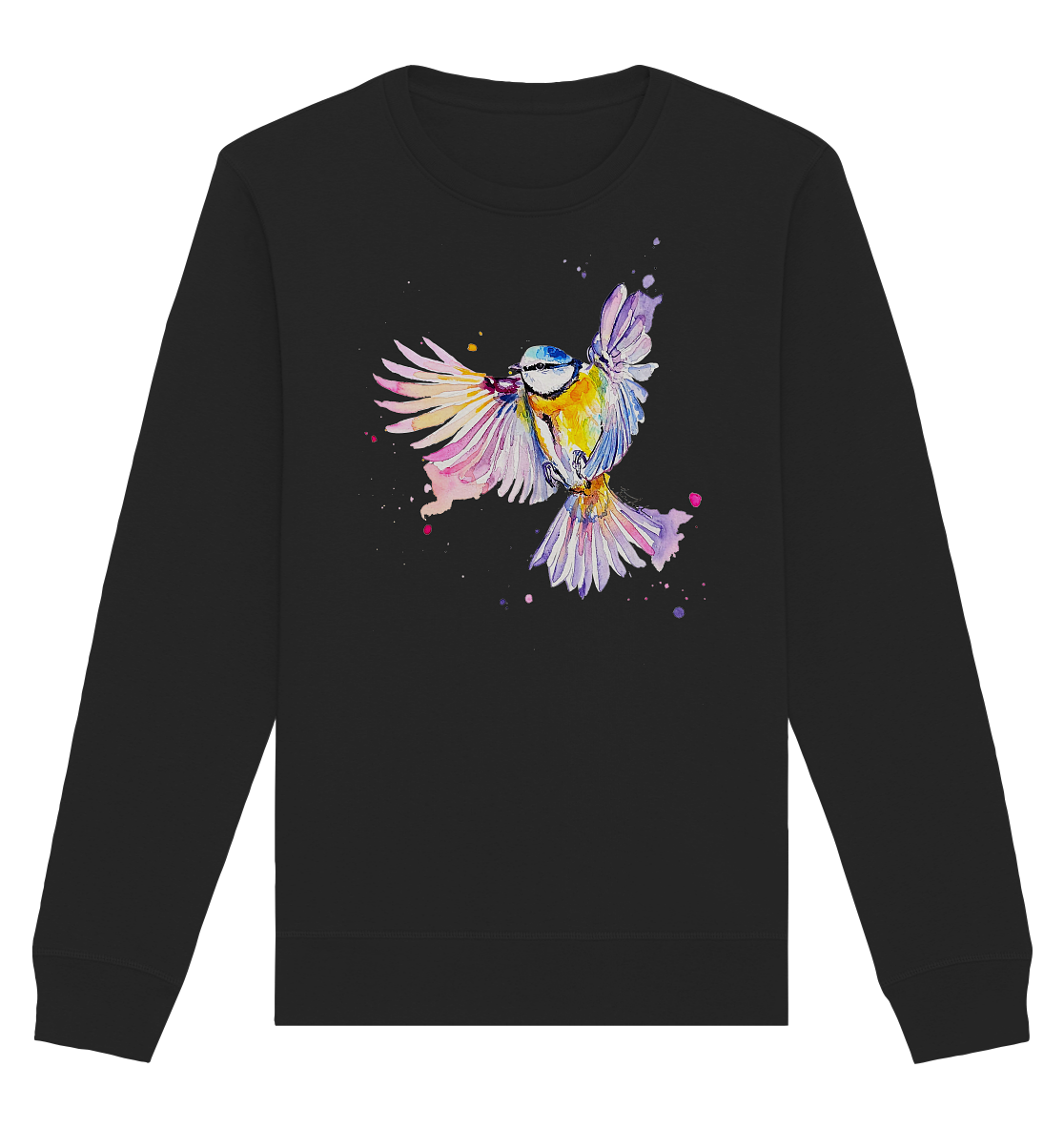 Motiv Blaumeise - Organic Basic Unisex Sweatshirt