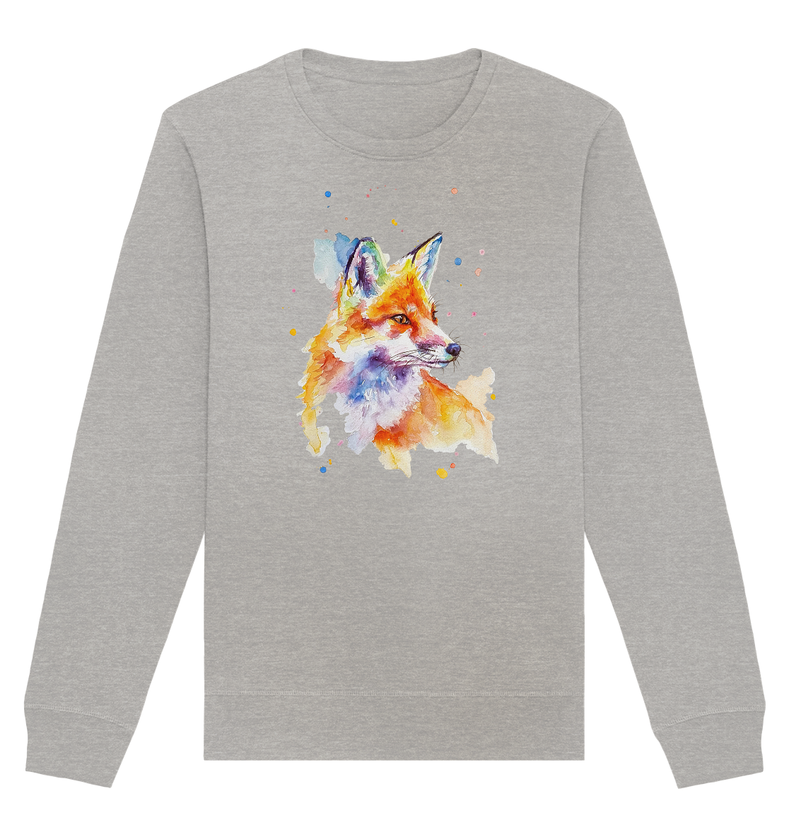 Bunter Fuchs - Organic Basic Unisex Sweatshirt