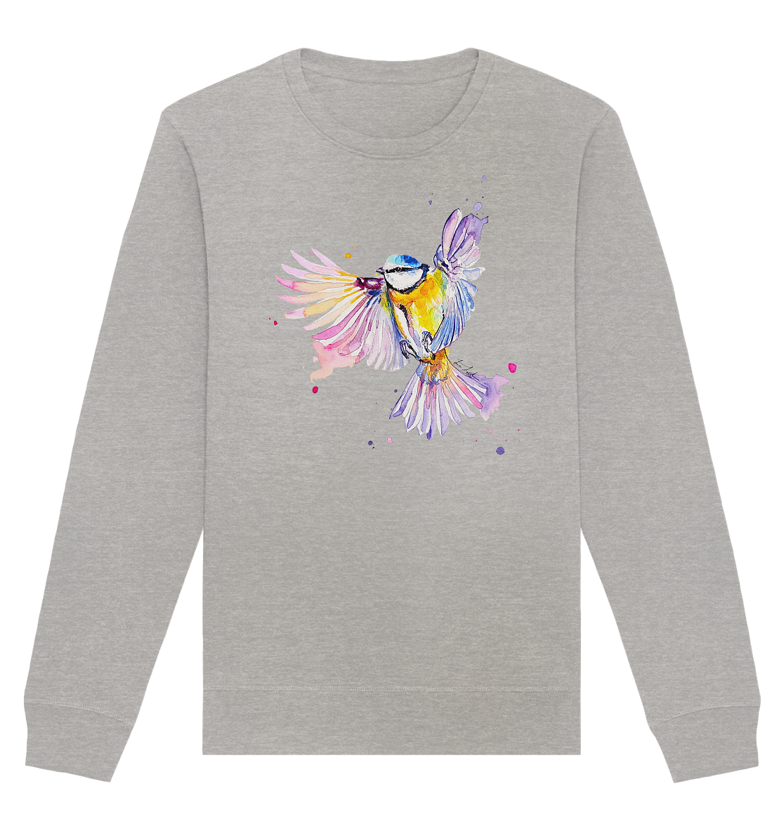 Motiv Blaumeise - Organic Basic Unisex Sweatshirt