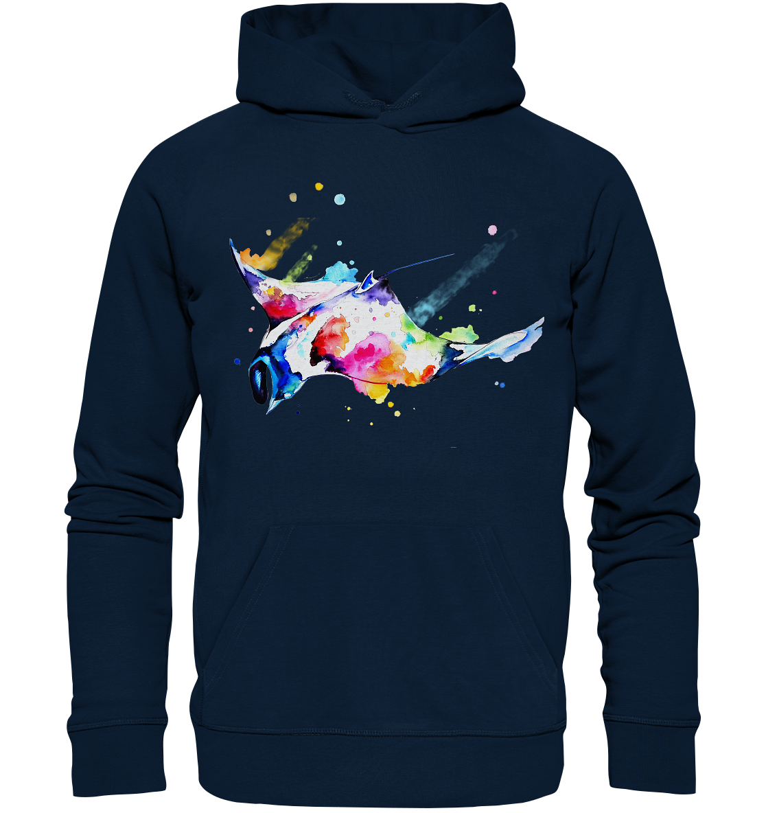 Bunter Rochen - Organic Hoodie