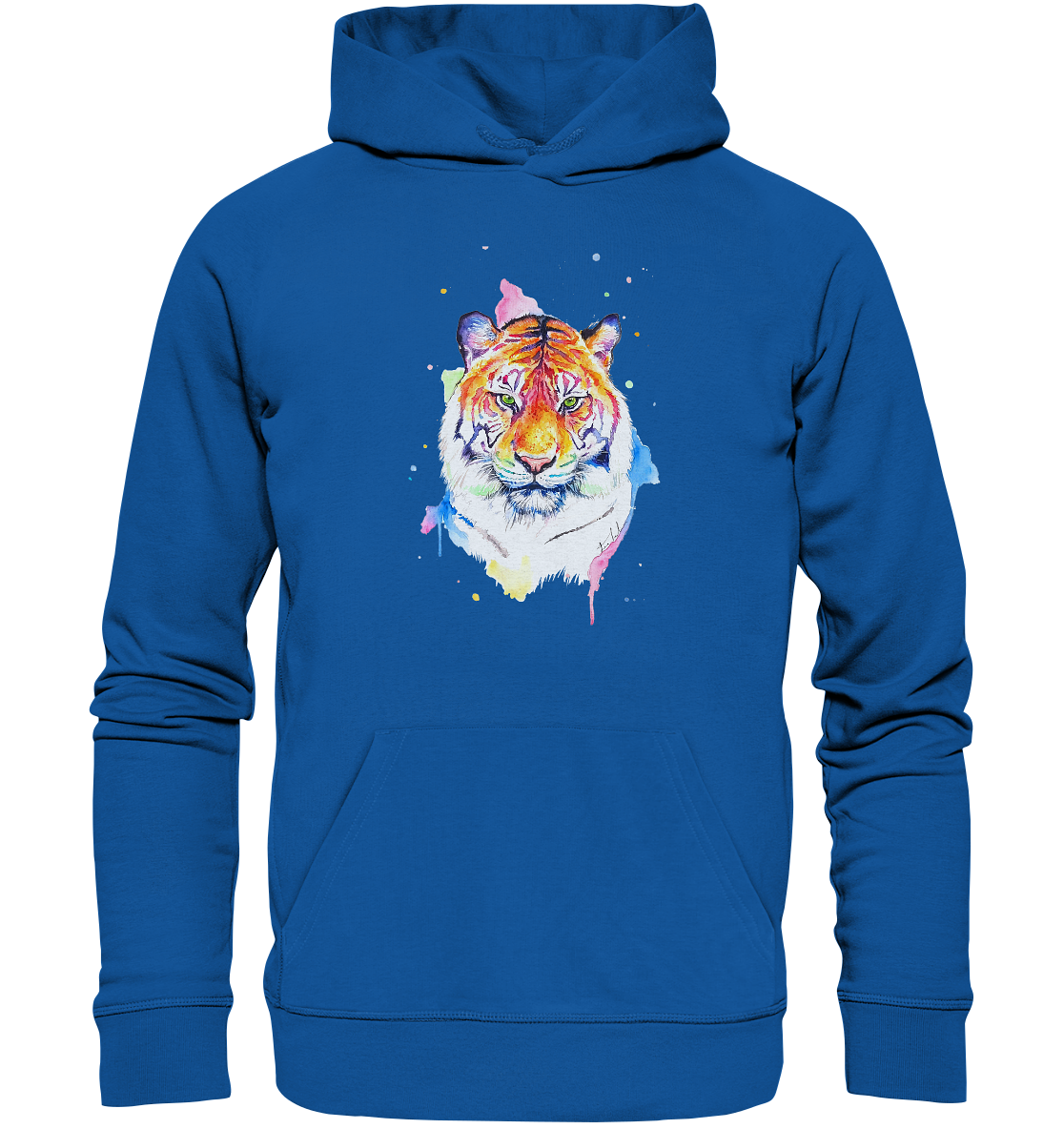 Bunter Tiger - Organic Hoodie