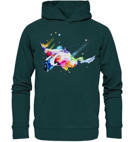 Bunter Rochen - Organic Hoodie