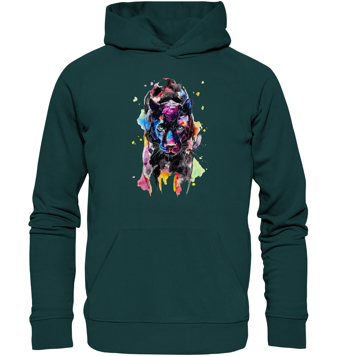 Schwarzer Panther - Organic Hoodie