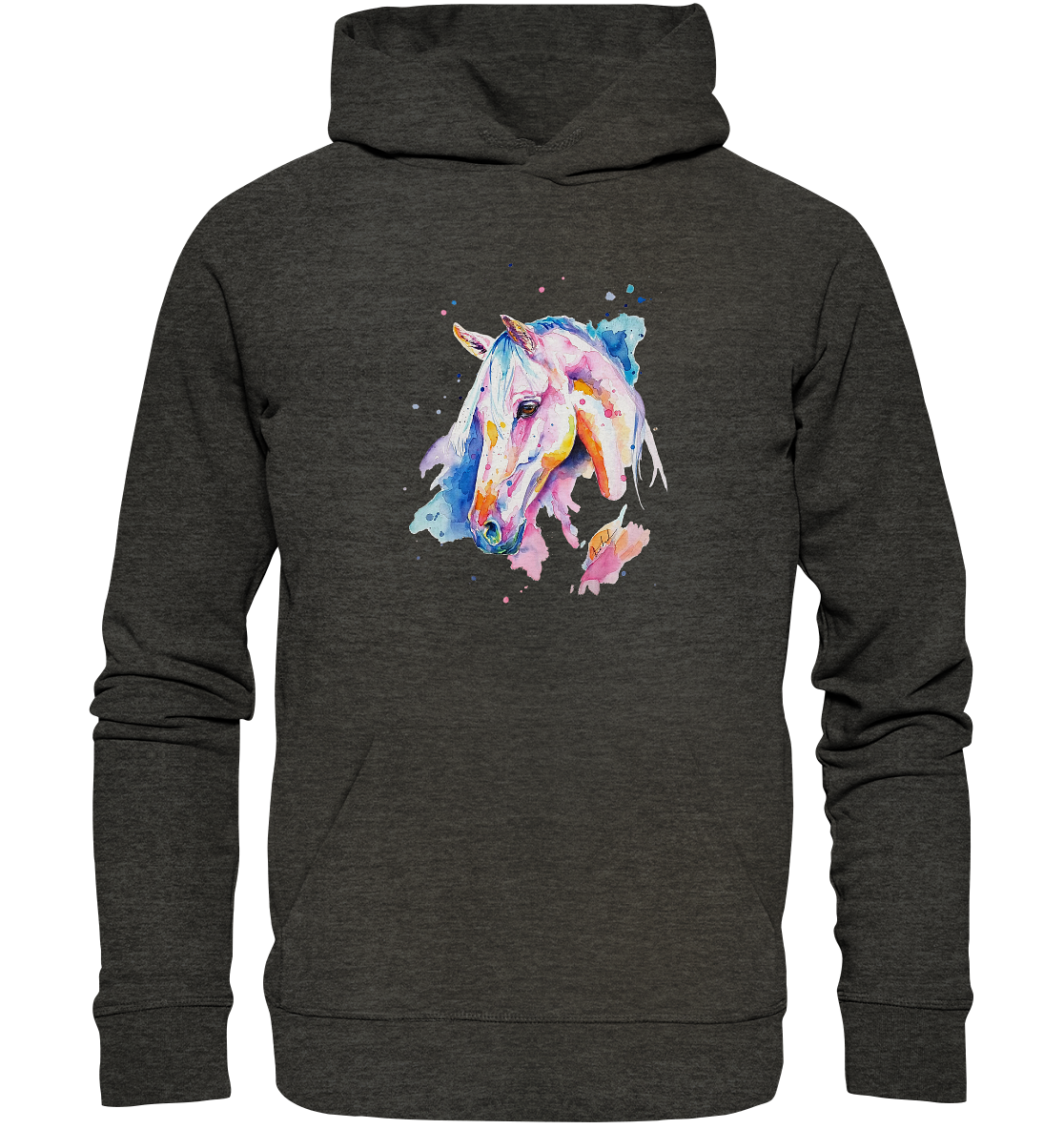 Buntes Pferd - Organic Hoodie