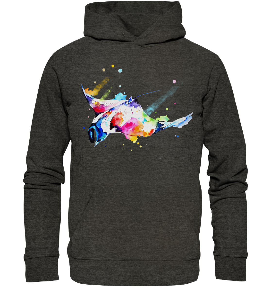 Bunter Rochen - Organic Hoodie