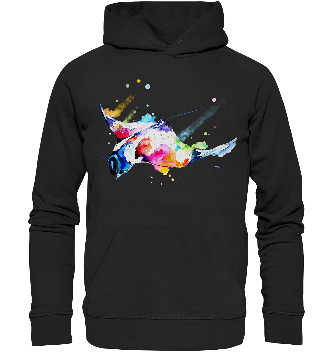 Bunter Rochen - Organic Hoodie