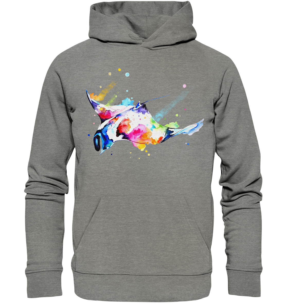 Bunter Rochen - Organic Hoodie