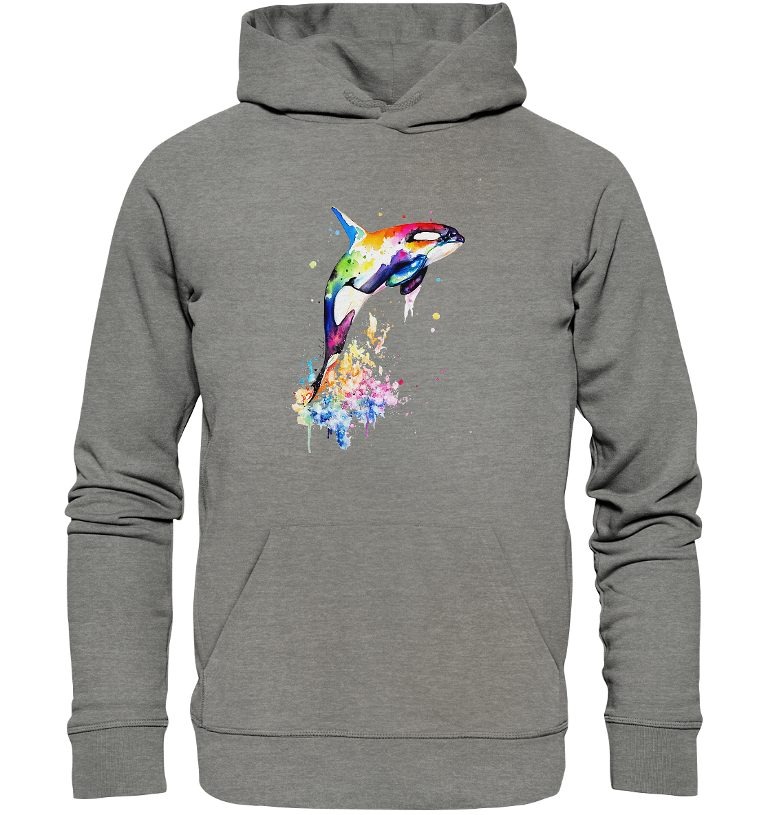 Bunter Orka - Organic Hoodie