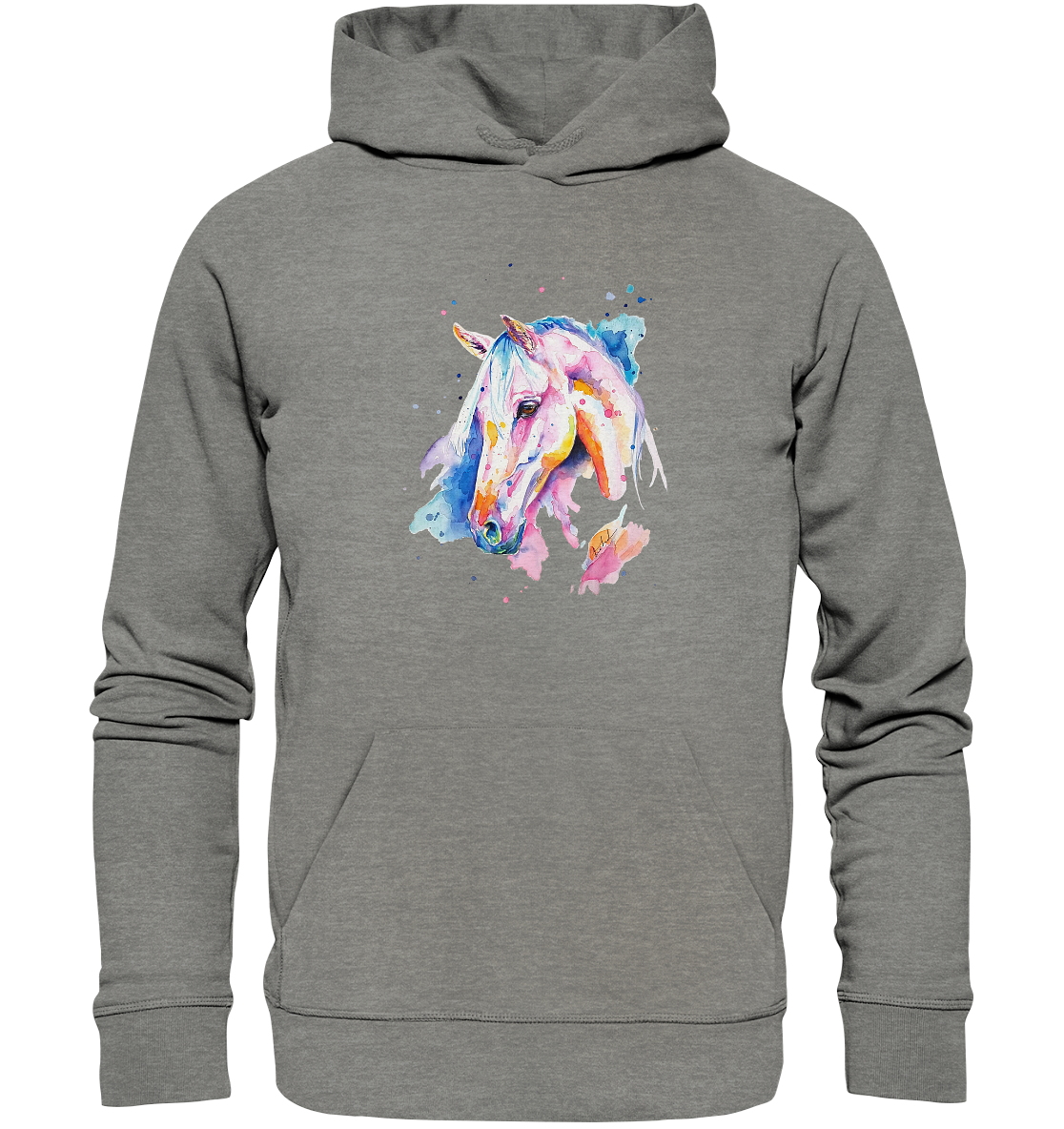 Buntes Pferd - Organic Hoodie