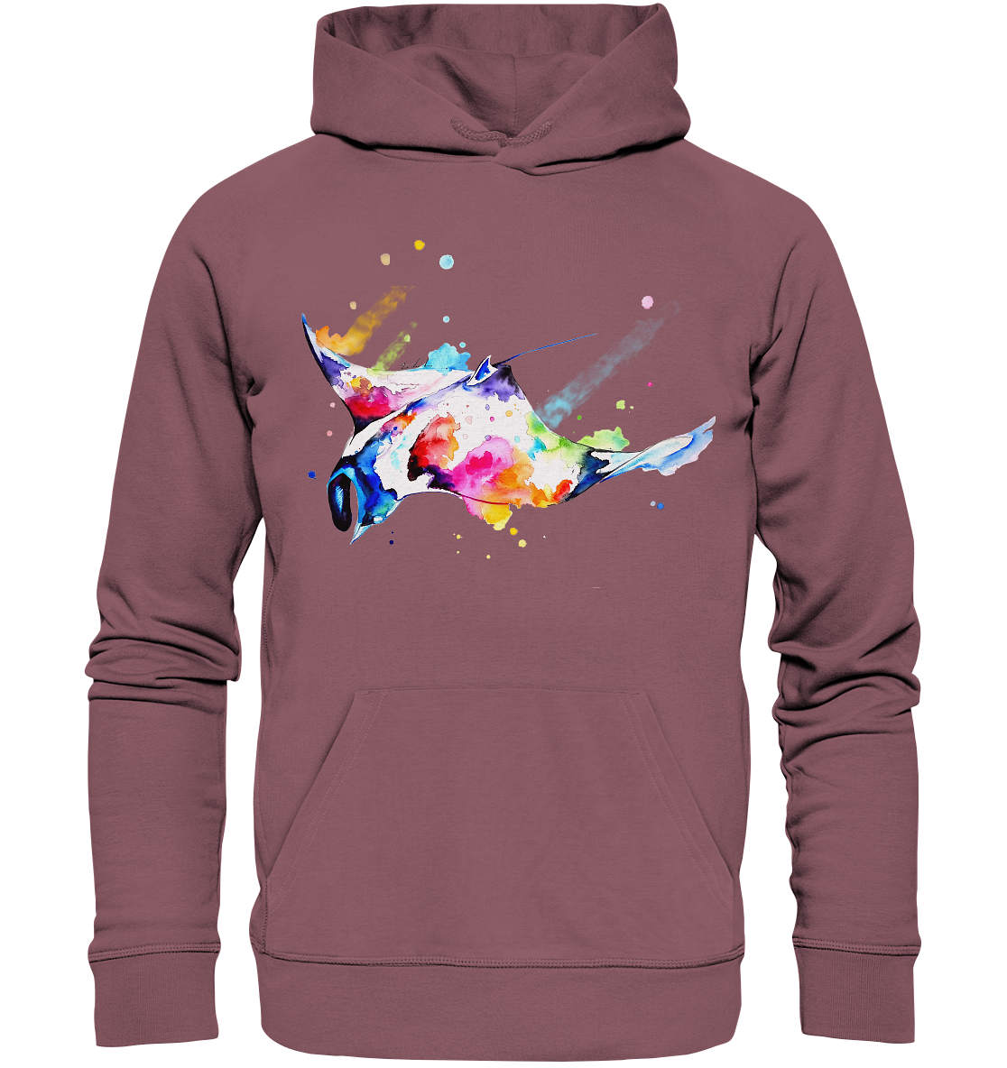 Bunter Rochen - Organic Hoodie