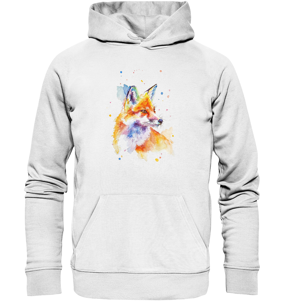 Bunter Fuchs - Organic Hoodie