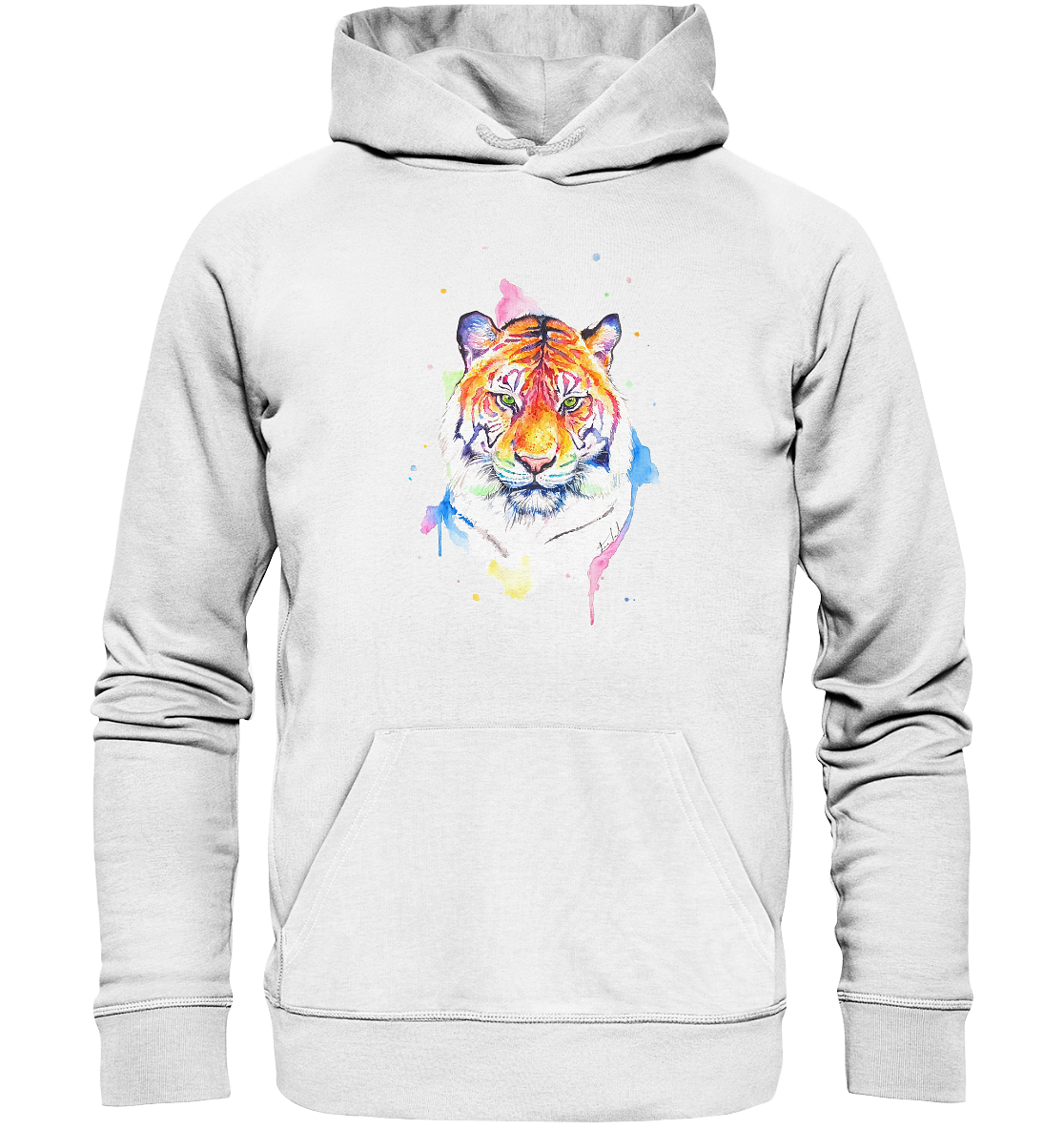 Bunter Tiger - Organic Hoodie