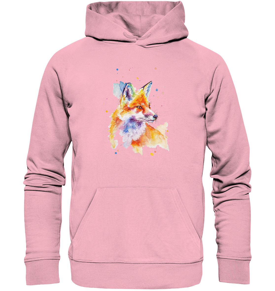 Bunter Fuchs - Organic Hoodie