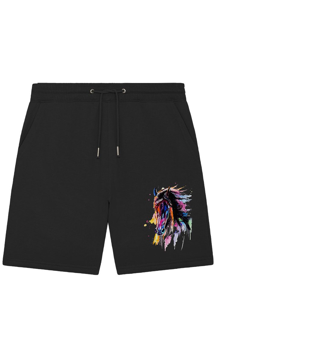 Schwarzes Pferd - Organic Jogger Shorts