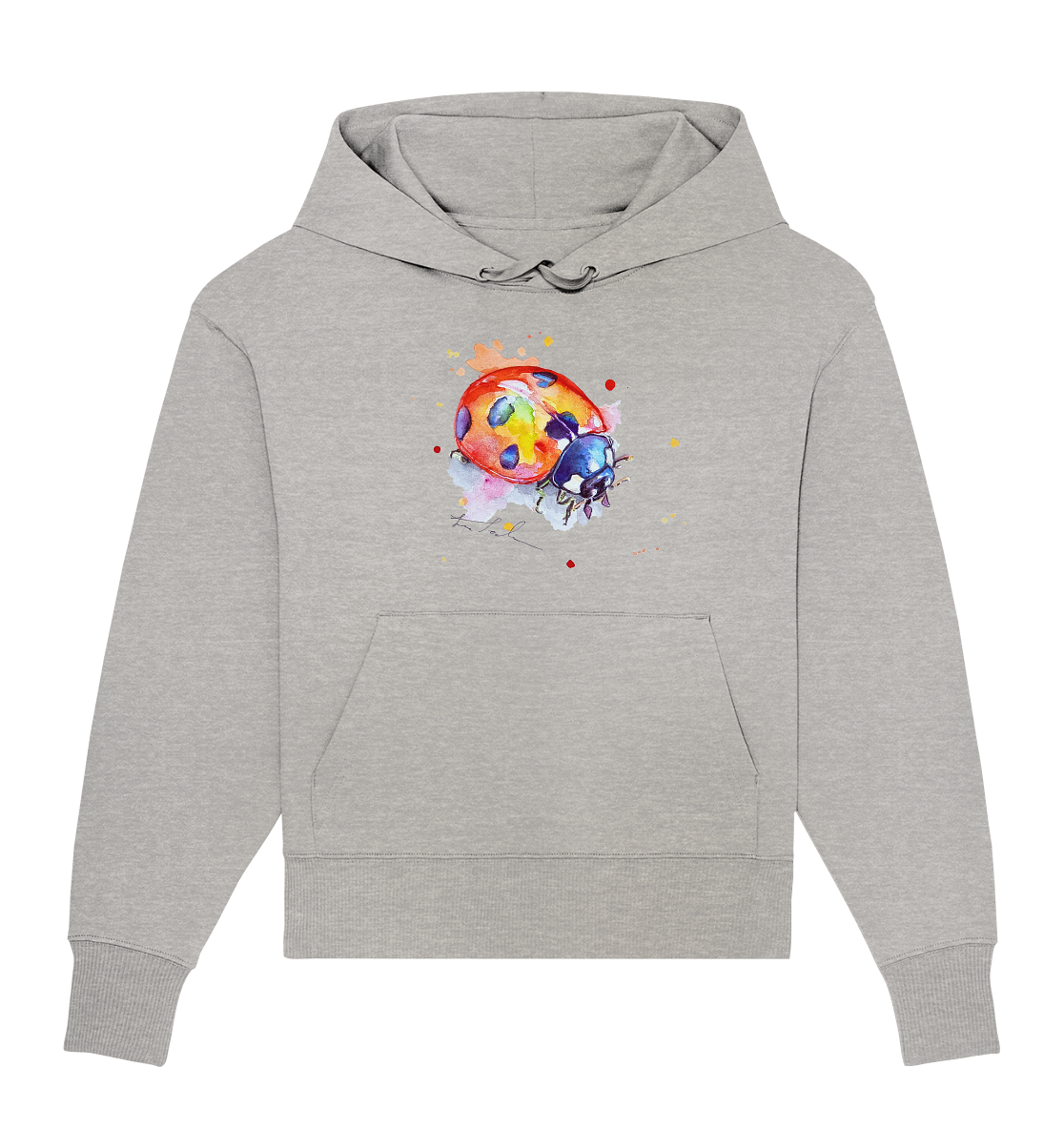 Bunter Marienkäfer - Organic Oversize Hoodie