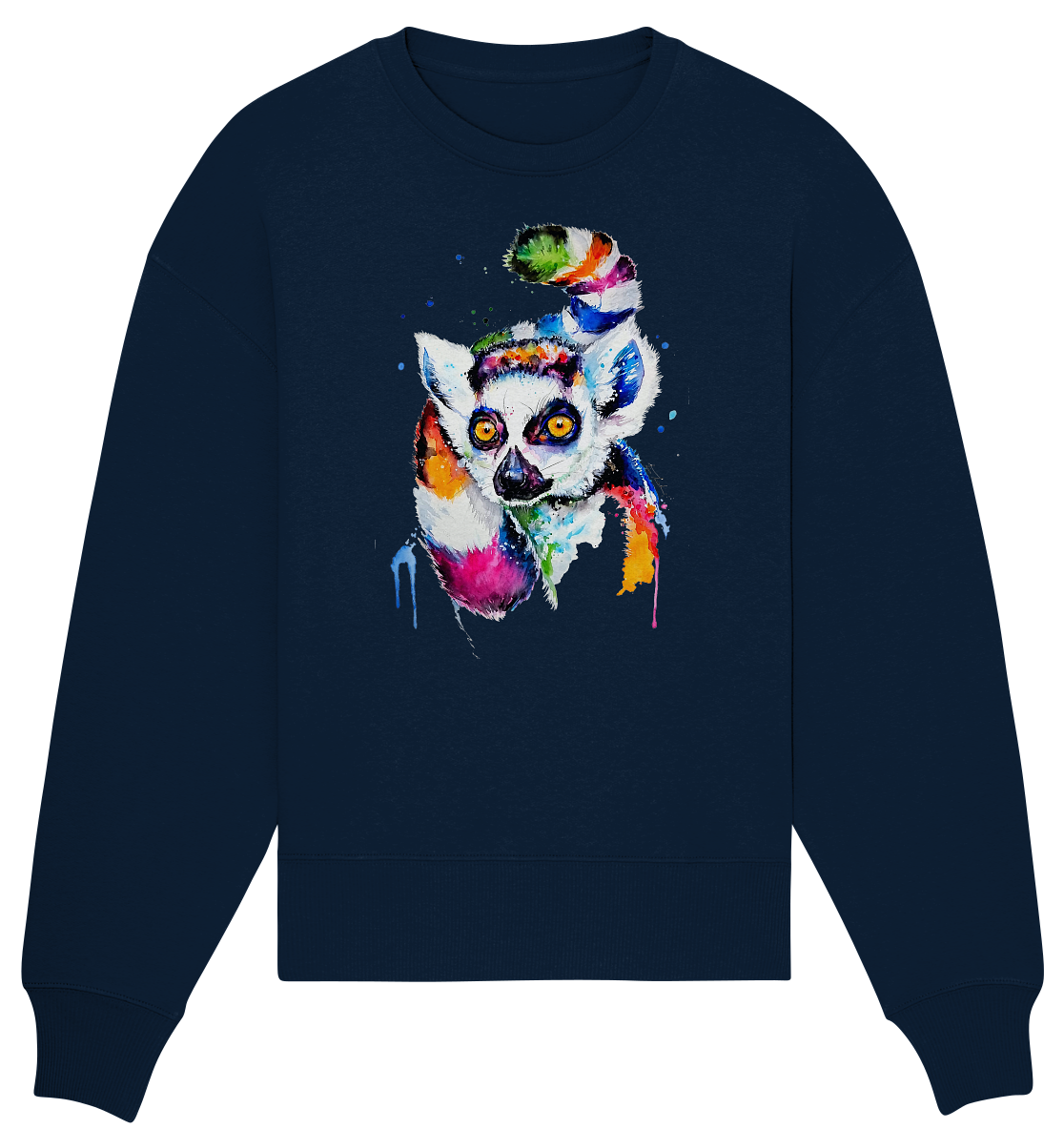 Bunter Katta - Organic Oversize Sweatshirt