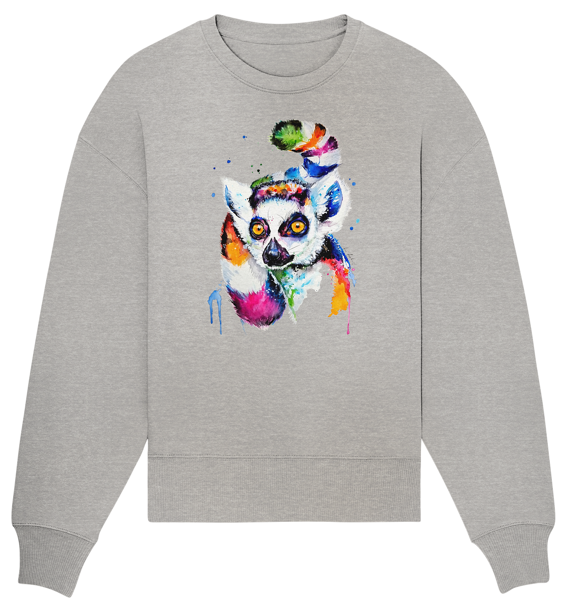 Bunter Katta - Organic Oversize Sweatshirt