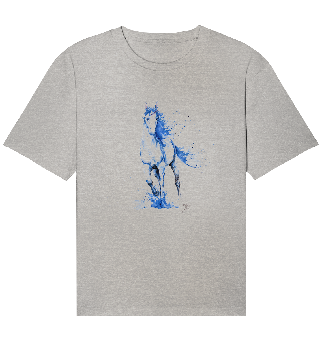 Blaues Einhorn - Organic Relaxed Shirt