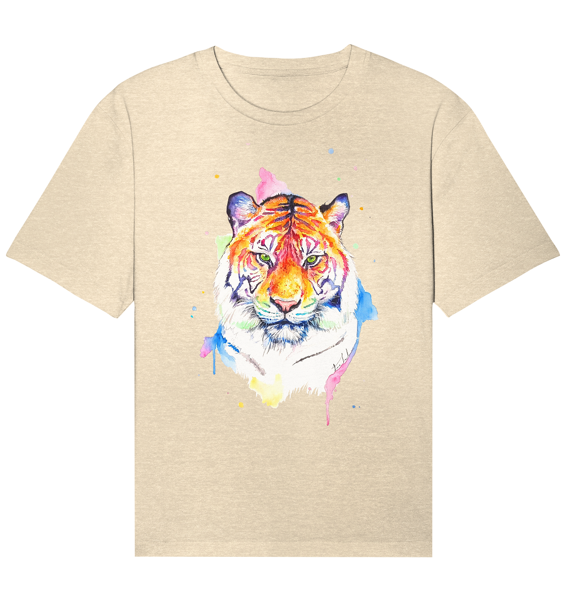 Bunter Tiger - Organic Relaxed Shirt