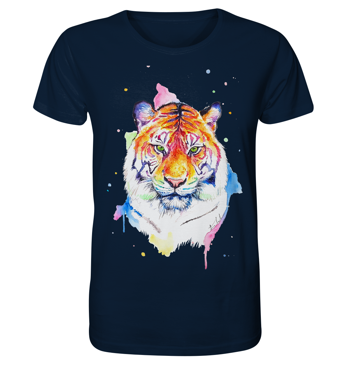 Bunter Tiger - Organic Shirt