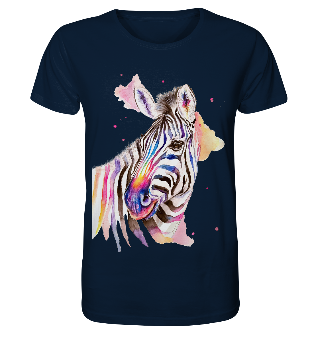 Buntes Zebra - Organic Shirt