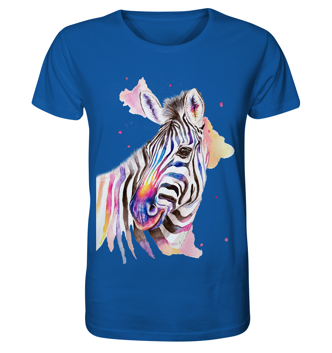 Buntes Zebra - Organic Shirt