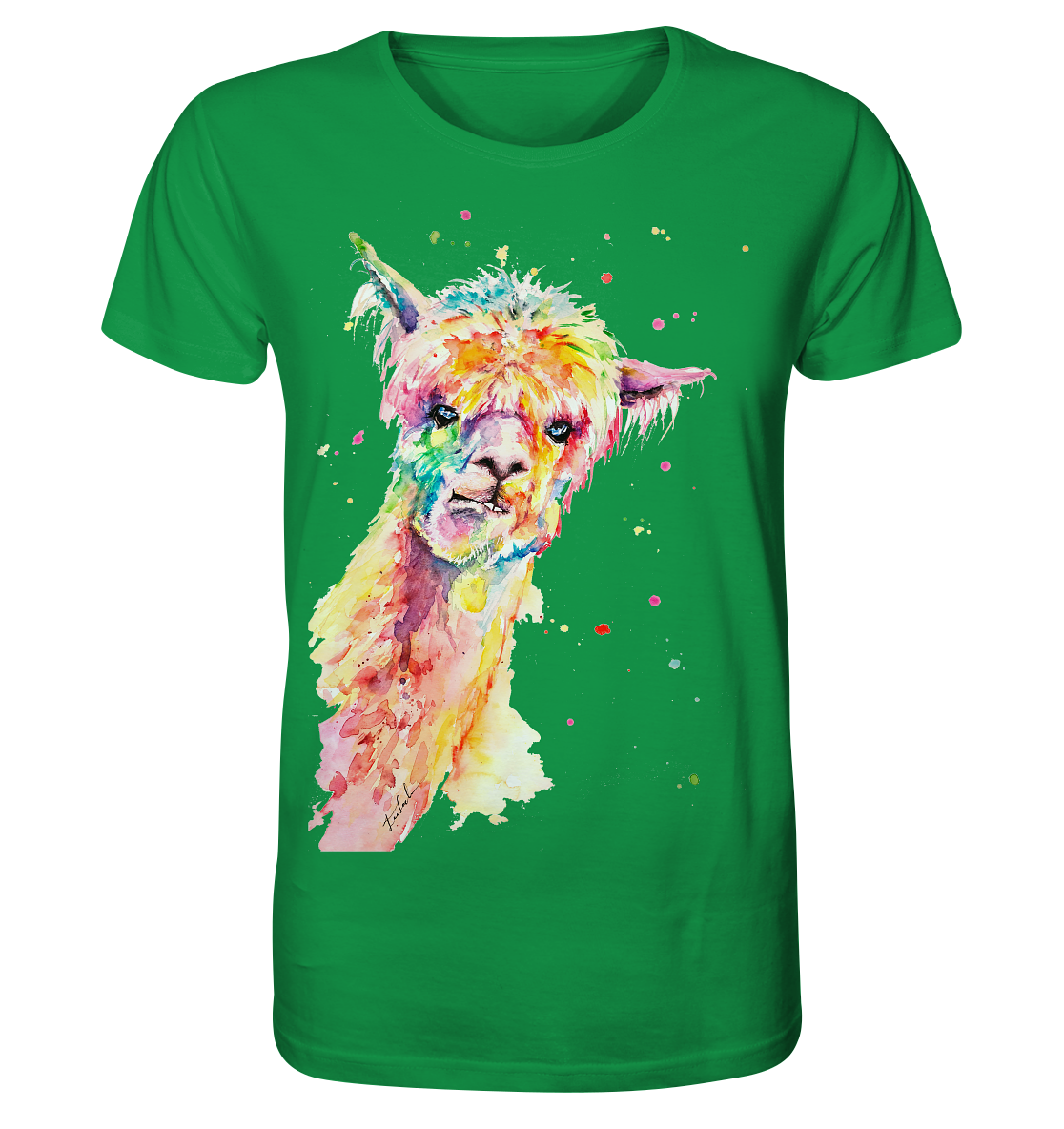 Lustiges Alpaka - Organic Shirt