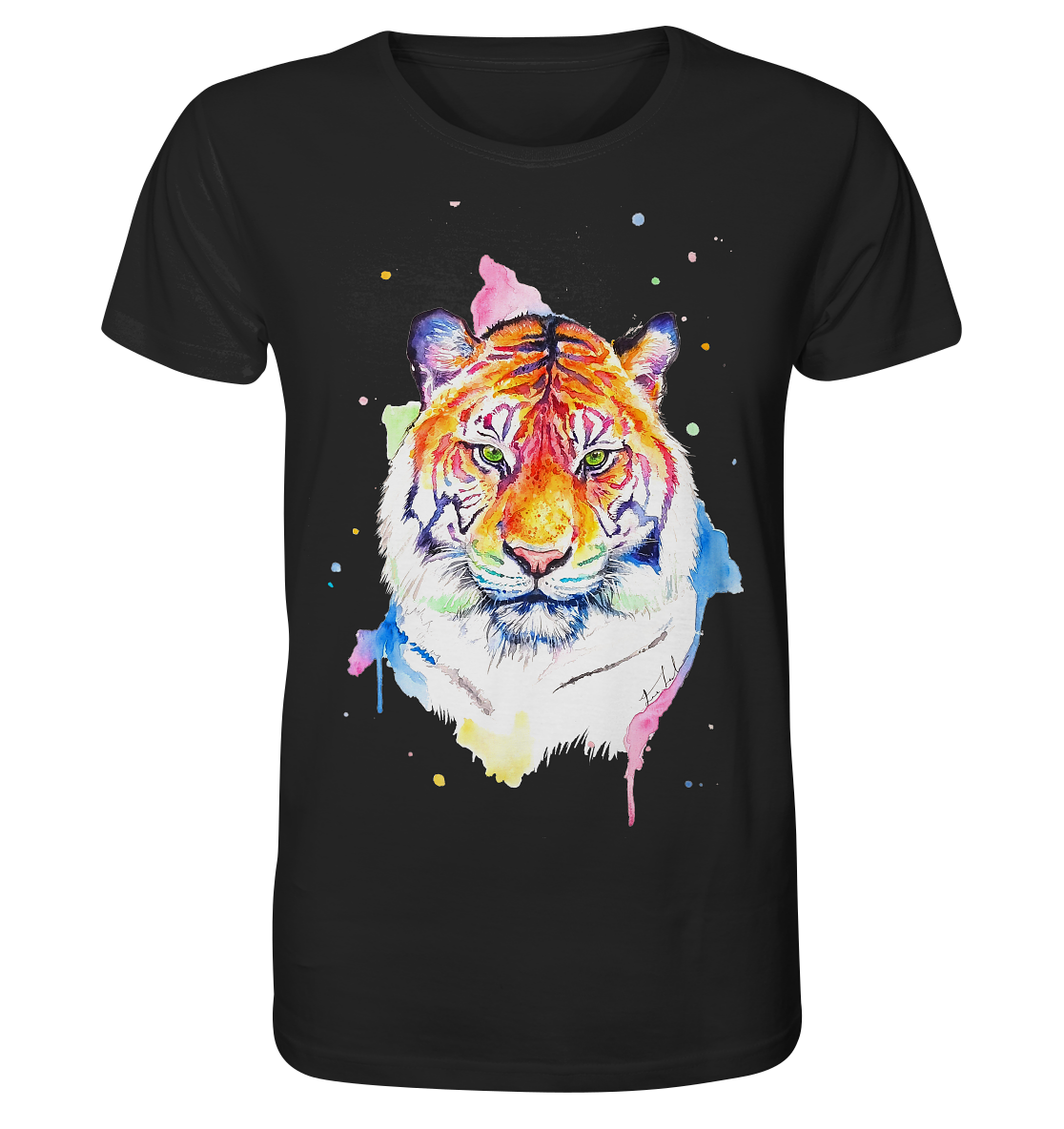 Bunter Tiger - Organic Shirt