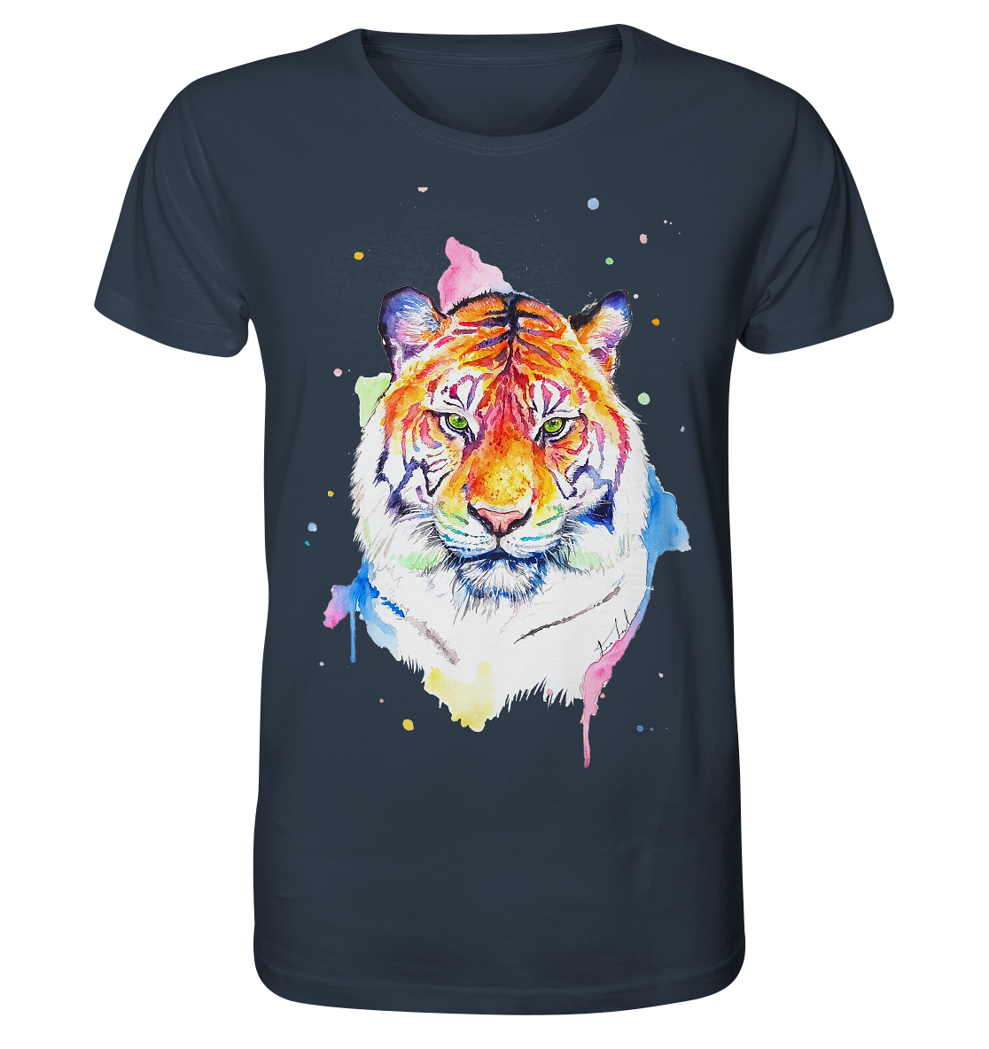 Bunter Tiger - Organic Shirt