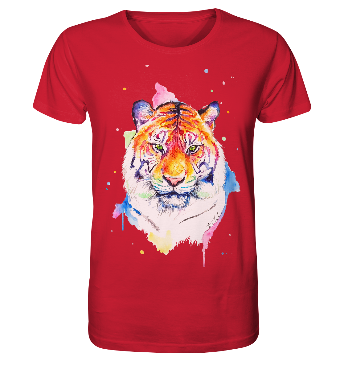 Bunter Tiger - Organic Shirt