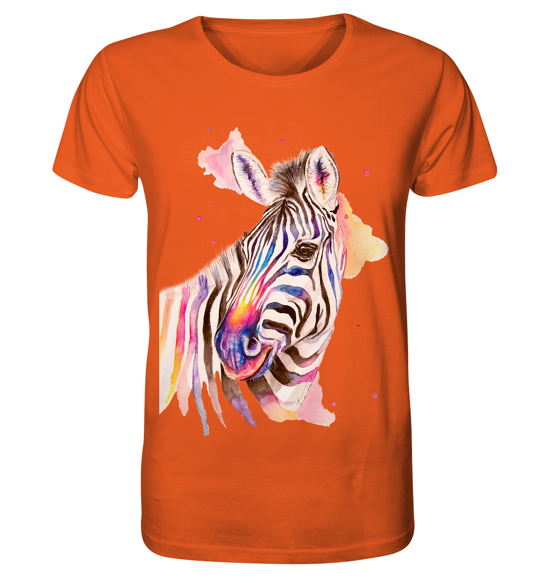 Buntes Zebra - Organic Shirt