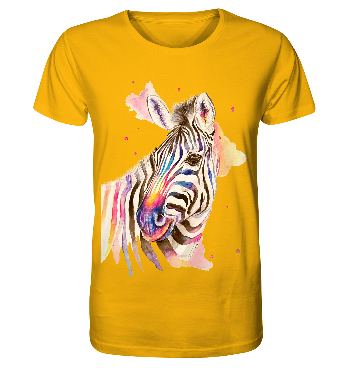 Buntes Zebra - Organic Shirt