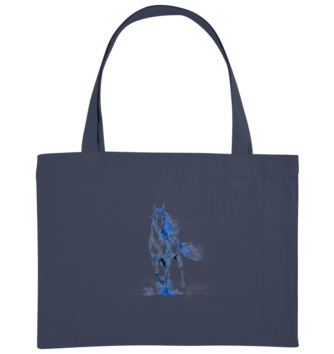 Blaues Einhorn - Organic Shopping-Bag