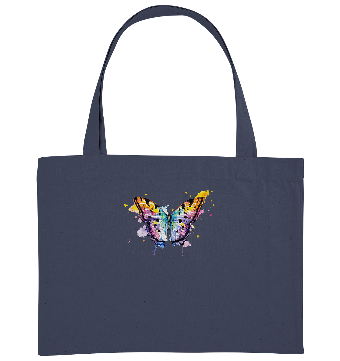 Bunter Schmetterling - Organic Shopping-Bag