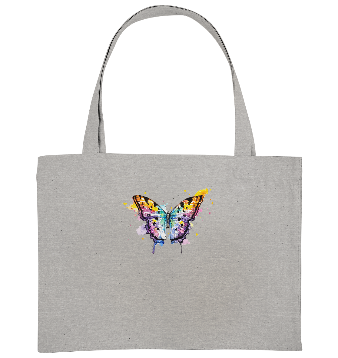 Bunter Schmetterling - Organic Shopping-Bag