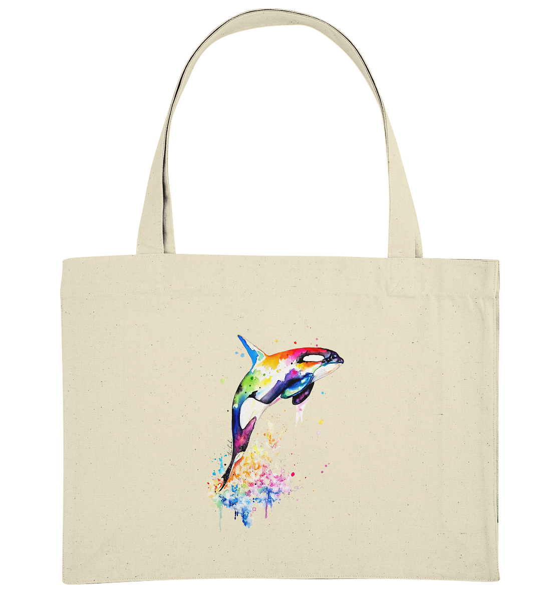 Bunter Orka - Organic Shopping-Bag