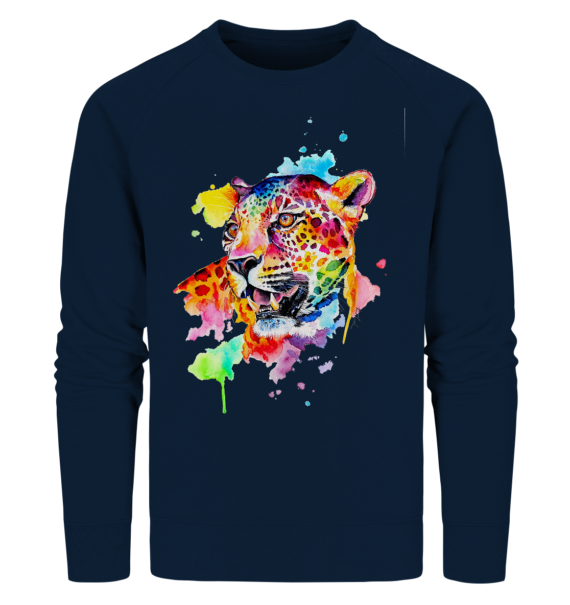 Bunter Leopard  - Organic Sweatshirt