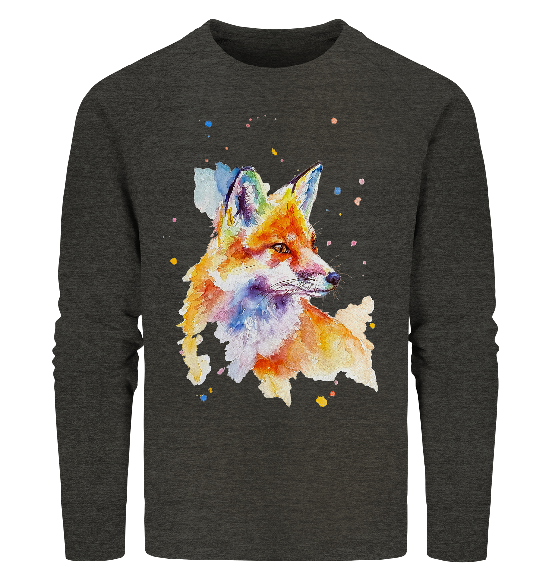 Bunter Fuchs - Organic Sweatshirt