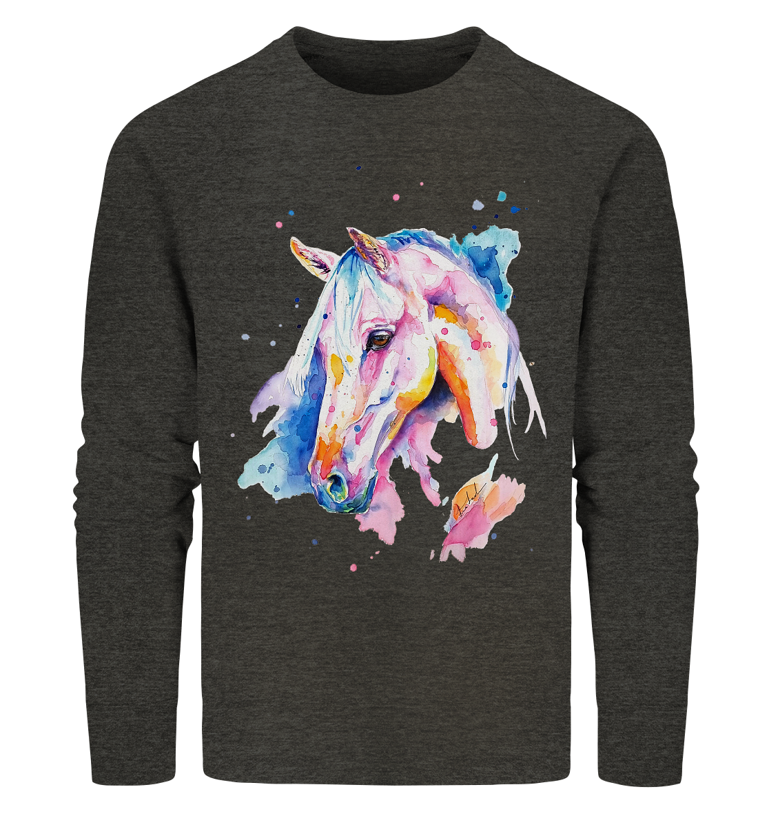 Buntes Pferd - Organic Sweatshirt