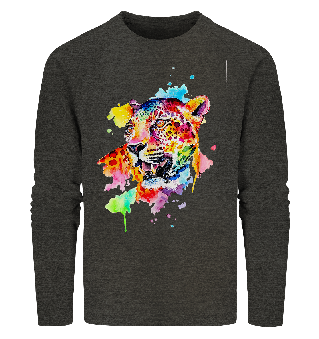 Bunter Leopard  - Organic Sweatshirt