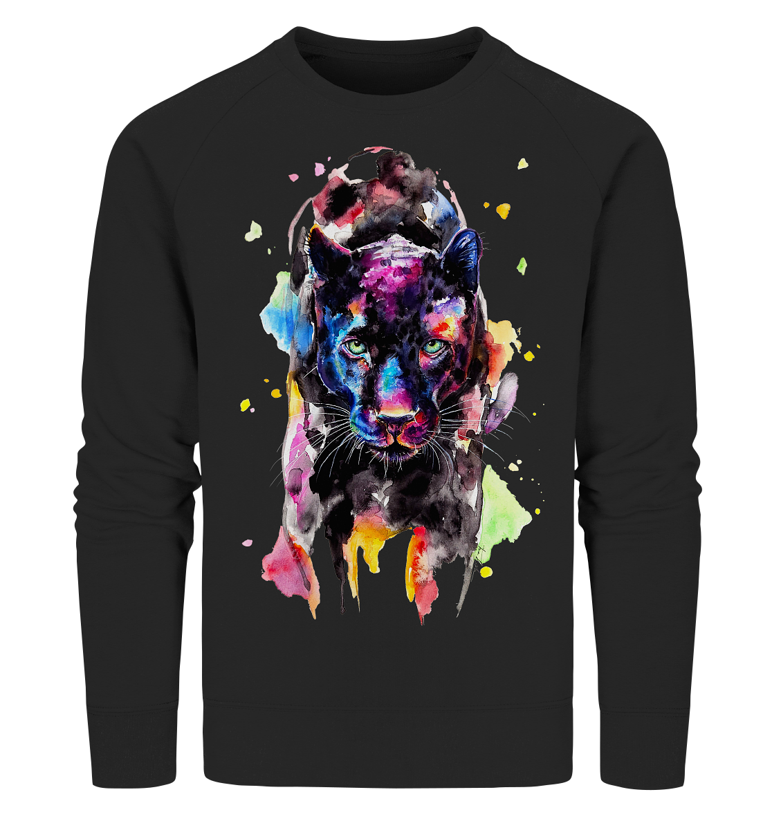 Schwarzer Panther - Organic Sweatshirt