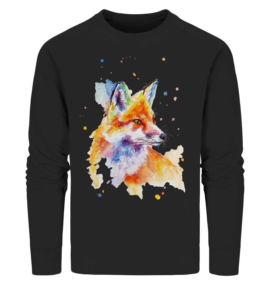 Bunter Fuchs - Organic Sweatshirt