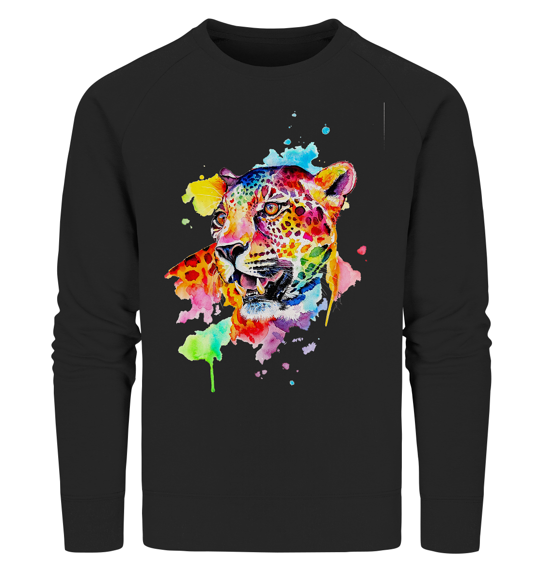 Bunter Leopard  - Organic Sweatshirt