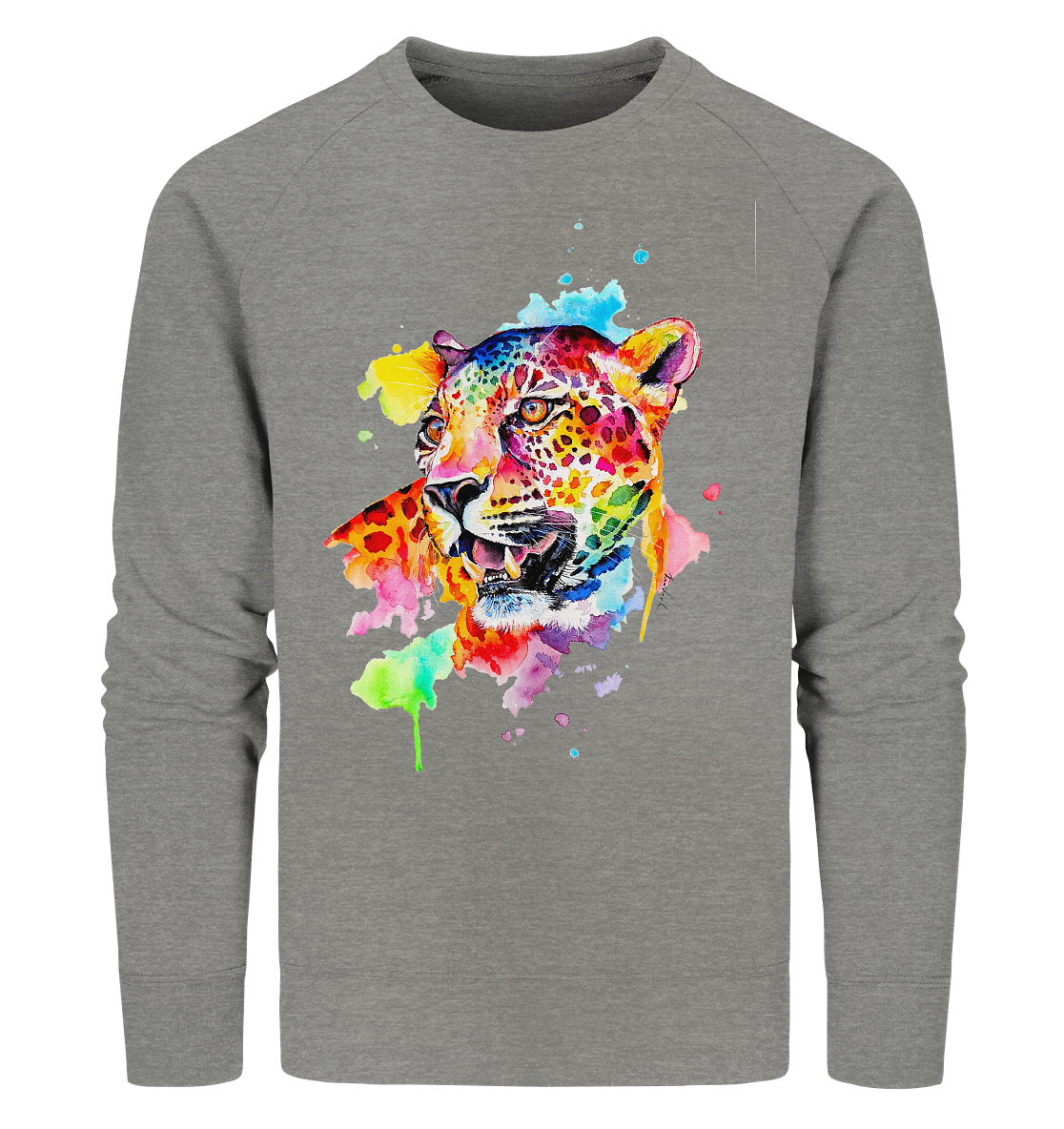 Bunter Leopard  - Organic Sweatshirt