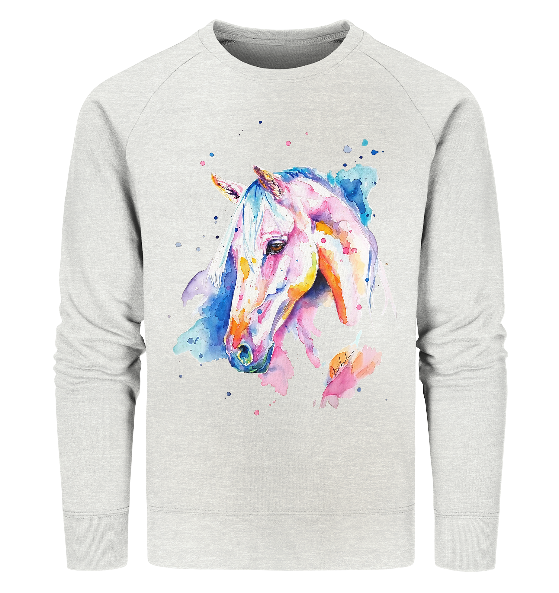 Buntes Pferd - Organic Sweatshirt